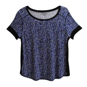 NWT DKNY Short Sleeve Contrast Trim Sleepshirt